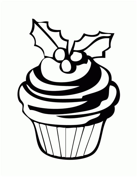 Free Printable Cupcake Coloring Pages For Kids