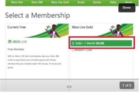 Xbox Live UNLIMITED GOLD Membership