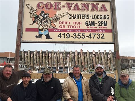 2019 Spring Lake Erie Walleye Fishing Reports - Coe Vanna Charters, LLC