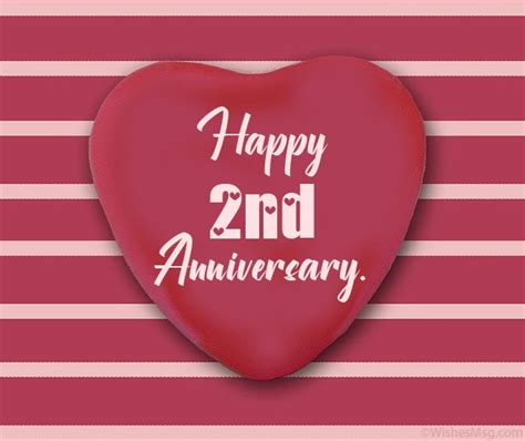 Happy 2nd Marriage Anniversary Wishes - dohoy