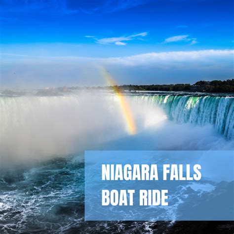 Best boat ride at Niagara falls