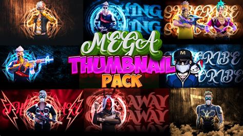 Mega thumbnail pack || 20 premium thumbnail pack colab with ...