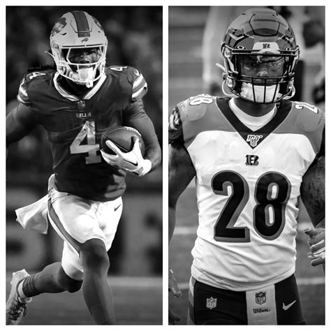 James Cook vs Joe Mixon Stats Comparison | Career Side by Side Records