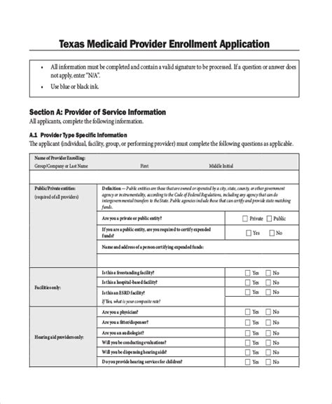 FREE 9+ Sample Medicare Application Forms in PDF | MS Word