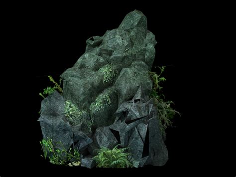 ArtStation - Crystal Swamp - Stone 05 | Game Assets