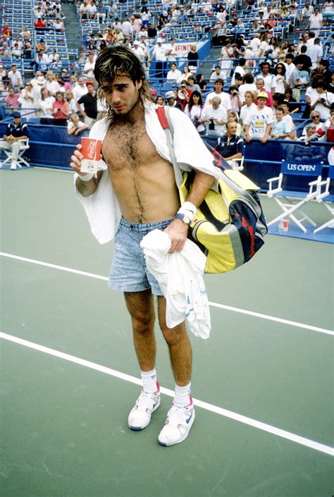 Andre Agassi Competed at the U.S. Open in Tiny Jean Shorts | GQ