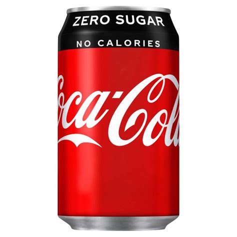 Coke Zero Can 330ml x 24 - The Candy Box