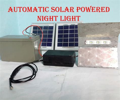 AUTOMATIC SOLAR POWERED NIGHT LIGHT : 7 Steps (with Pictures ...