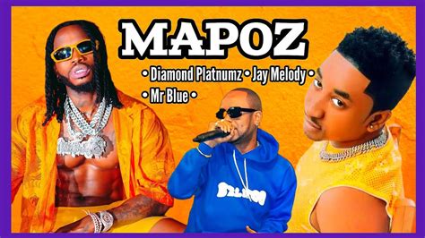 Diamond ft Mr Blue - MAPOZ (Official Music Video) & Jay Melody Tamu Pipi ya Kijiti New Song 2024 ...