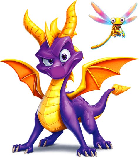 Spyro and Sparx 'Reignited' Vector by Batboy101 on DeviantArt