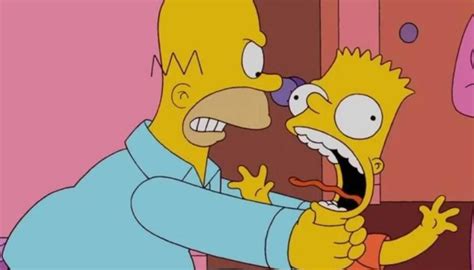 Homer Simpson won't strangle son Bart anymore: 'Times have changed ...