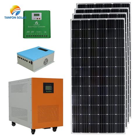 5000 watt solar generator, off grid 5kw solar power system - Tanfon