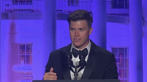 Watch Colin Jost roast the room at 2024 White House Correspondents’ dinner