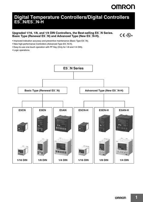 OMRON E5 N-H SERIES MANUAL Pdf Download | ManualsLib