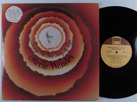 STEVIE WONDER Songs In The Key Of Life TAMLA 2XLP VG+ with 7" and booklet u | #4653149270