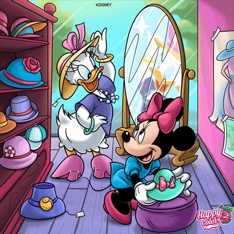 Minnie and Daisy shopping by Sonicgal970 on DeviantArt