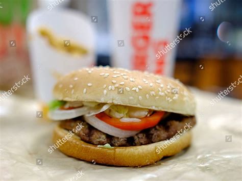 This Photo Shows Burger King Whopper Editorial Stock Photo - Stock ...