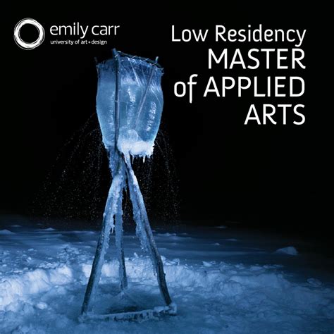 Emily Carr University of Art + Design Master of Applied Arts Low ...