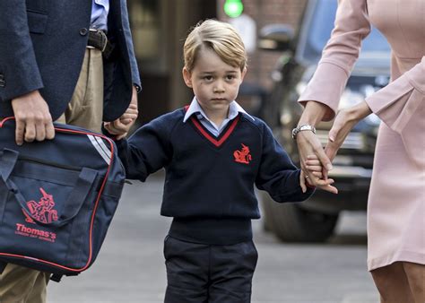 Prince George Looks Absolutely Adorable on His First Day of School | Glamour