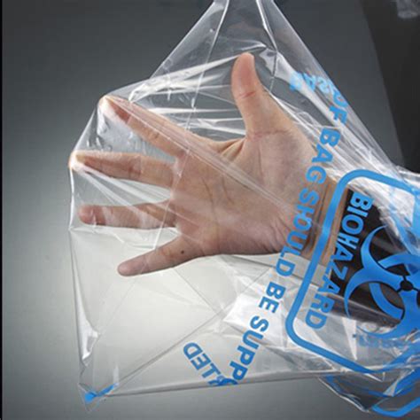 Clear Biohazard Bag, 24"X32"