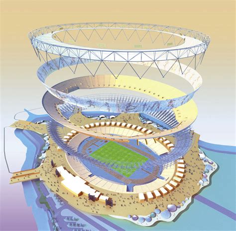 Olympic authority unveils designs for 2012 stadium ...