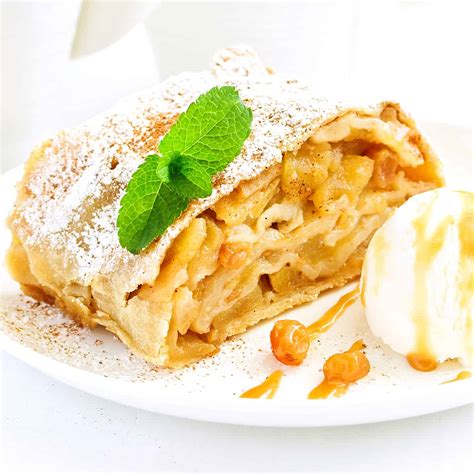 Apple Strudel (Apfelstrudel) - The Daring Gourmet