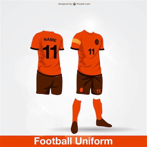 Premium Vector | Football uniform