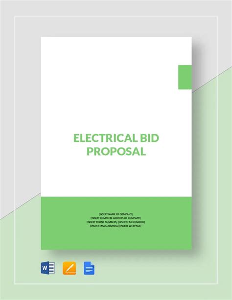 Electrical Proposal Electrical Proposal Letter Templa - vrogue.co