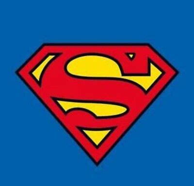 Superman Logo Superhero Color Decal Sticker original High Quality Est ...