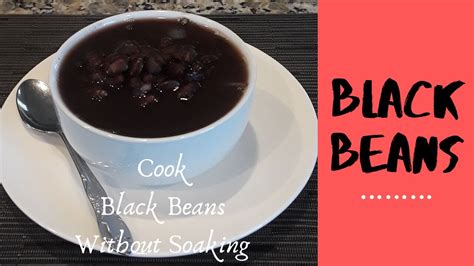 How to Cook Black Beans (without soaking) - YouTube