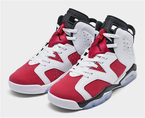 Air Jordan 6 Carmine 2021 Release Date CT8529-106 - SBD