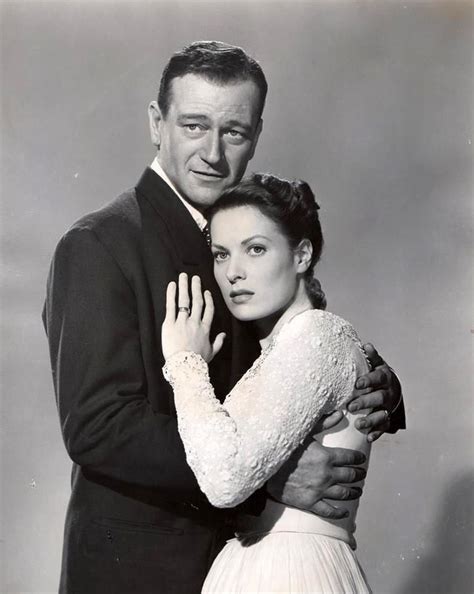 John Wayne and Maureen O'Hara | Classic film stars, The quiet man, Classic movie stars