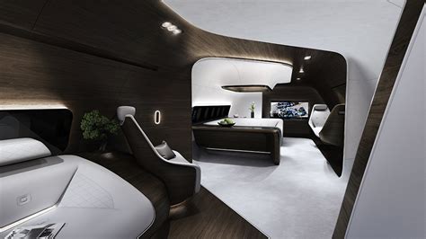 Mercedes Benz Designs Luxury Aircraft Interior for Lufthansa