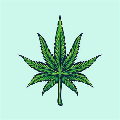 Weed Leaf Logo