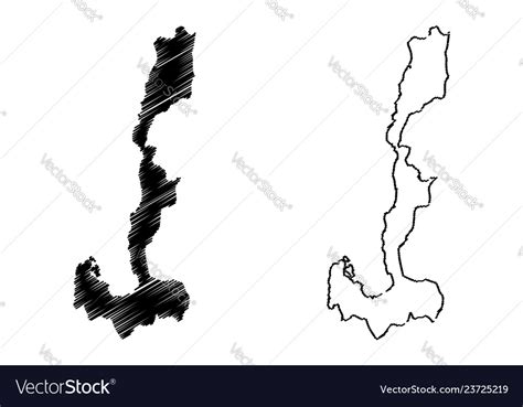 Ilocos region map Royalty Free Vector Image - VectorStock