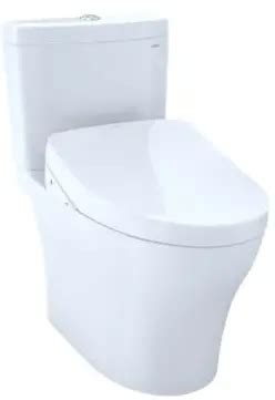 TOTO MS446124CEMF Aquia IV WASHLET S550e Two Piece Toilet Installation ...