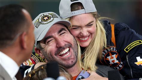 Kate Upton crashes FOX set to celebrate with husband Justin Verlander ...