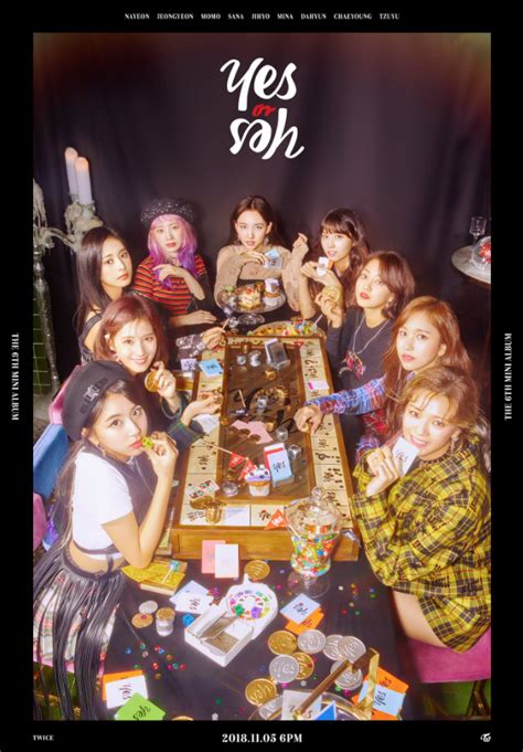 TWICE members come together for a round of poker in 'Yes or Yes' teaser image | allkpop