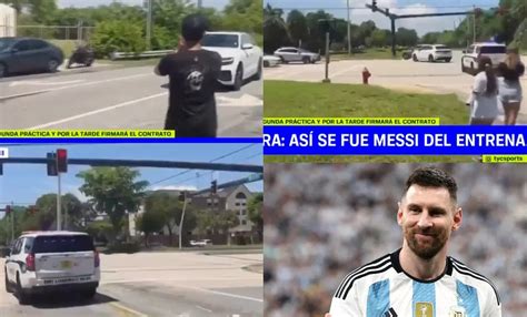 Lionel Messi narrowly escapes serious crash after car jumps red light ...