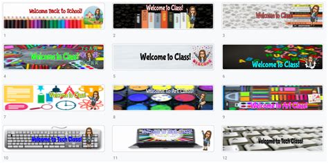 Google Classroom Banners (Set 2) - 🍎Getting Ready for Back-to-School