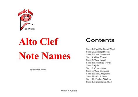 (PDF) Alto Clef Worksheets - DOKUMEN.TIPS