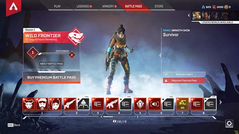 Apex Legends Battle Pass Rewards: Skins, Season 1 Stat Trackers, Frames ...