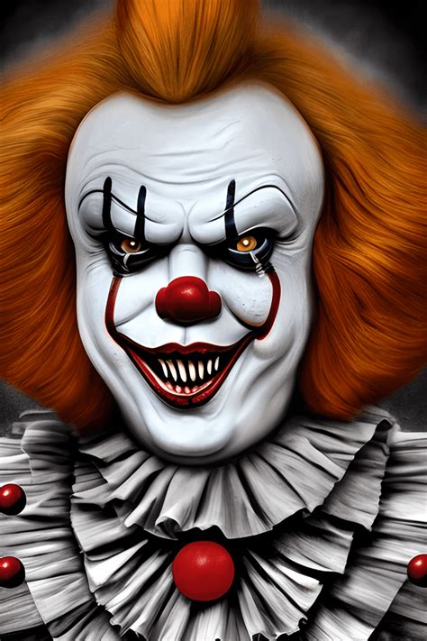 Pennywise Clown Graphic · Creative Fabrica