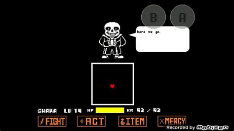 undertale fight sans now android - YouTube