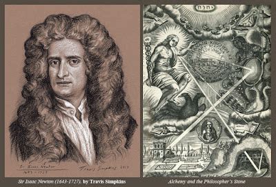 Travis Simpkins: Sir Isaac Newton. Alchemy and the Philosopher's Stone. by Travis Simpkins