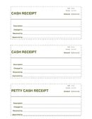 Cash Receipt Template - download free documents for PDF, Word and Excel