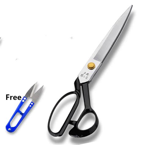 Top quality 8" 12inch carbon steel tailoring scissors sewing professional tailor scissor leather ...