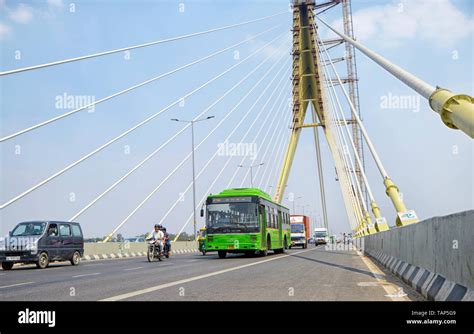 Signature Bridge, New Delhi Stock Photo - Alamy