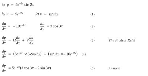 Product rule example 1 - 3