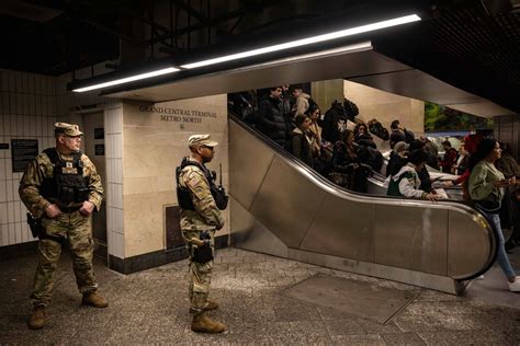 New York deploys National Guard to subways after rash of violent crimes | South China Morning Post